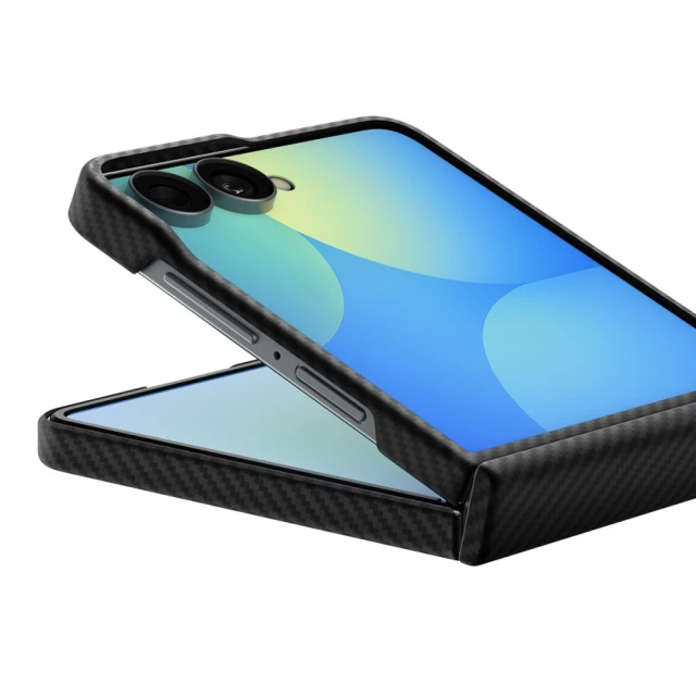 Чехол Spigen AirSkin Aramid для Samsung Galaxy Flip 8 Black (ACS11513)