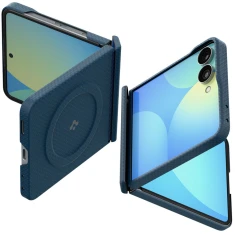 Чохол Spigen AirSkin Aramid для Samsung Galaxy Flip 8 Navy (ACS11514)