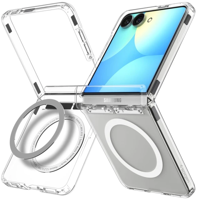 Чохол Spigen Ultra Hybrid Pro для Samsung Galaxy Flip 8 Clear (ACS11524)