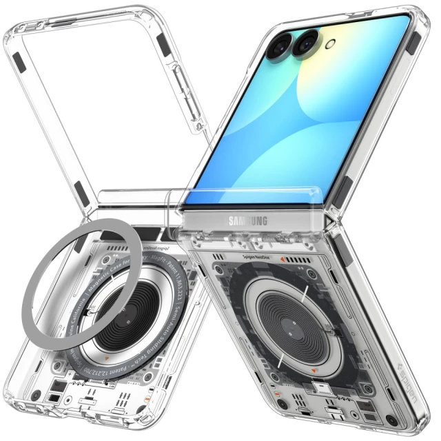 Чохол Spigen Ultra Hybrid Pro для Samsung Galaxy Flip 8 Neo Clear (ACS11525)