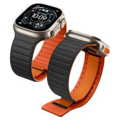 Ремешок Spigen Athlex Air M для Apple Watch Ultra 3/2/1 49 mm | Series 11/10 46 mm | Series 9/8/7/6/5/4/SE 45 mm | 44 mm Black Orange (AMP11534)