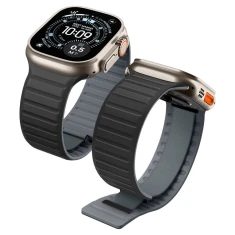 Ремешок Spigen Athlex Air M для Apple Watch Ultra 3/2/1 49 mm | Series 11/10 46 mm | Series 9/8/7/6/5/4/SE 45 mm | 44 mm Black Grey (AMP11535)