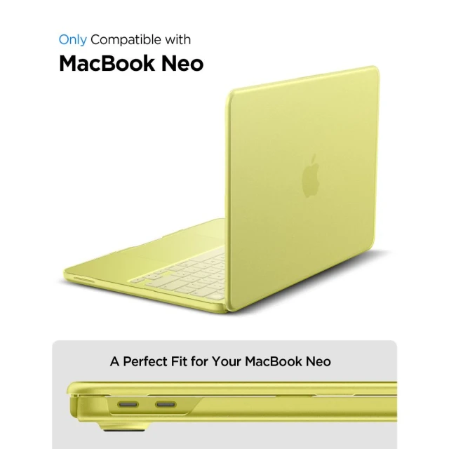 Чехол Spigen AirSkin для MacBook Neo 13 2026 Frost Citrus (ACS11544)