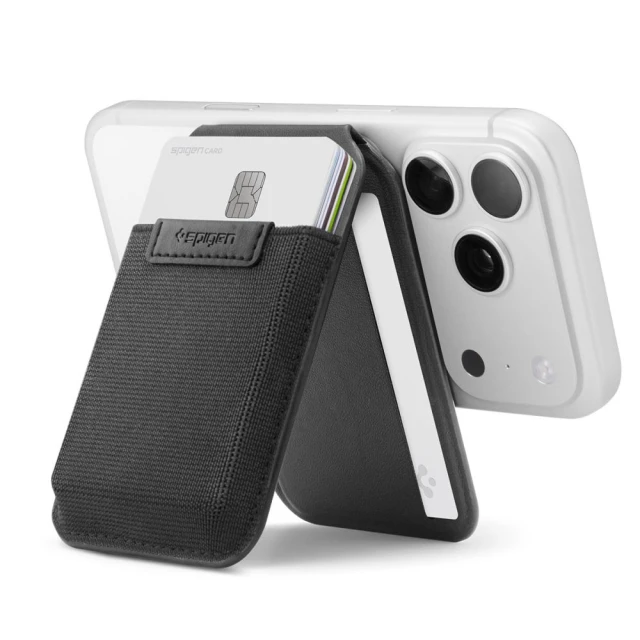 Чохол Spigen Slim Fold Tripod Wallet Black (AFA11591)