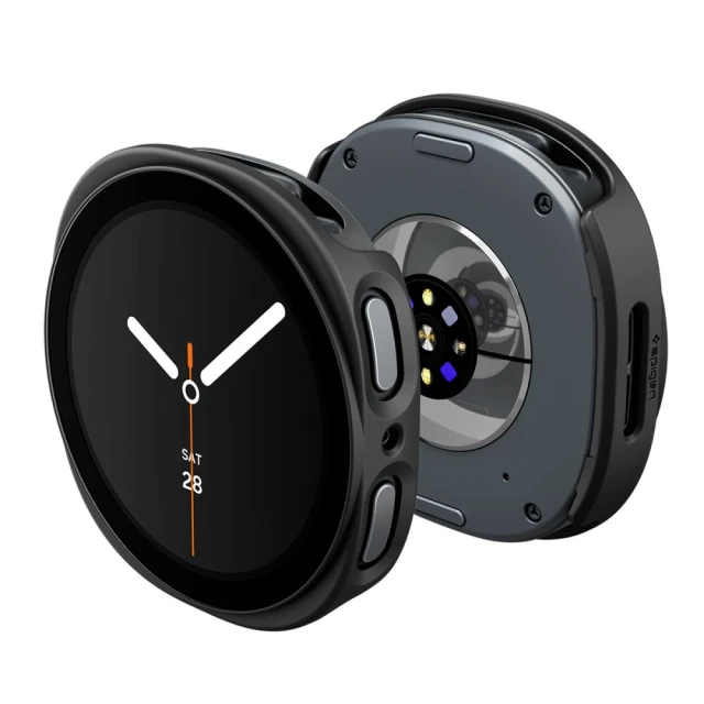Чохол Spigen Thin Fit 360 для Samsung Galaxy Watch 8/9 Black (ACS11601)