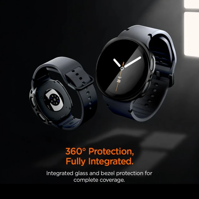 Чохол Spigen Thin Fit 360 для Samsung Galaxy Watch 8/9 Black (ACS11601)