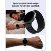 Ремінець Spigen WBF1 Band для Samsung Galaxy Watch 8/9/Classic 40/44/46mm Black (AMP11607)