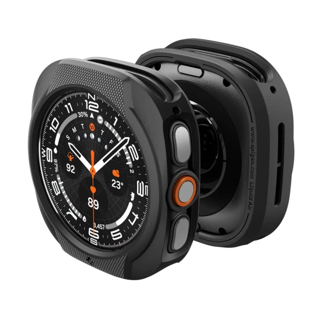 Чохол Spigen Liquid Air для Samsung Galaxy Watch Ultra 2 47mm Black (ACS11610)