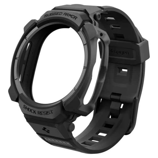 Чохол Spigen Rugged Armor Pro для Samsung Galaxy Watch Ultra 2 Black (ACS11612)