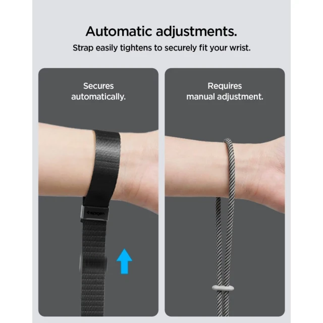Ремешок Spigen Universal Adjustable Lanyard Strap Wrist Black (AFA11626)