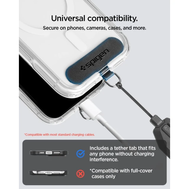 Ремешок Spigen Universal Adjustable Lanyard Strap Wrist Black (AFA11626)