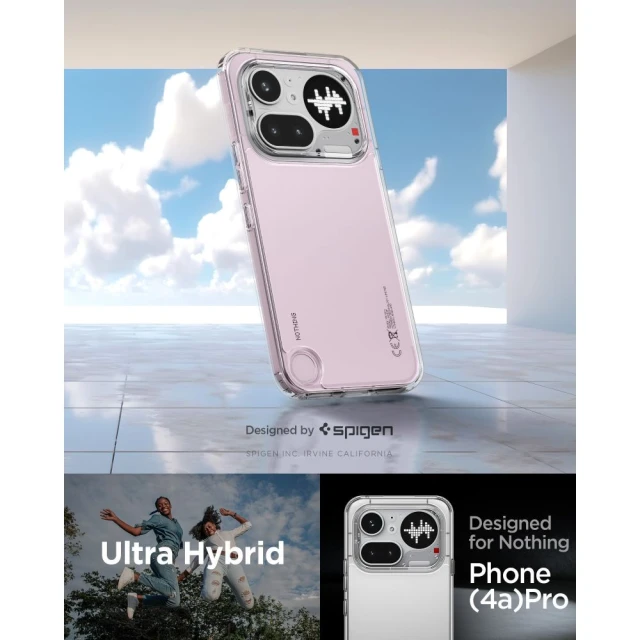 Чохол Spigen Ultra Hybrid для Nothing Phone 4A Pro Clear (ACS11632)