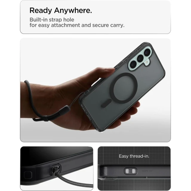 Чохол Spigen Ultra Hybrid Mag для Samsung Galaxy S26 FE Black (ACS11637)