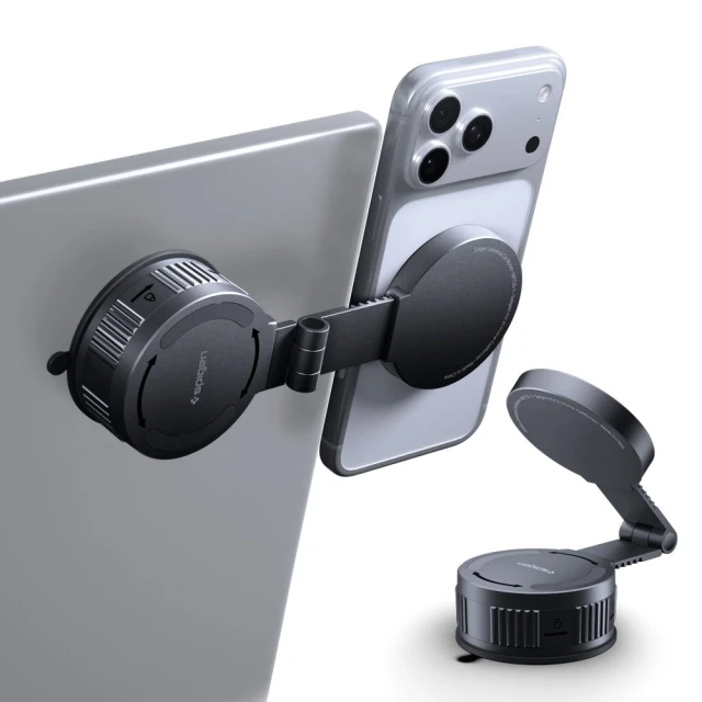 Автотримач Spigen MFT35-1 Magnetic Dashboard & Screen Black (ACP11659)