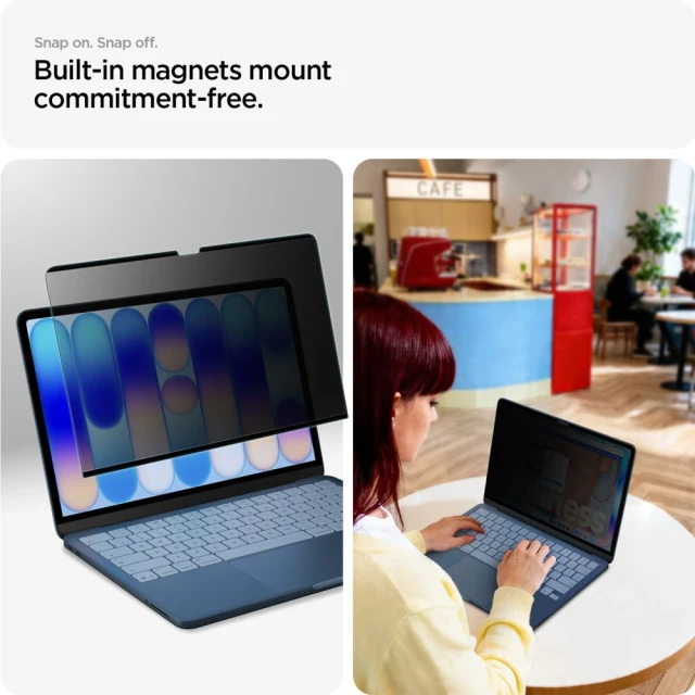 Захисна плівка Spigen Safe View MacBook Neo 13 2026 Privacy (AFL11670)