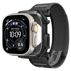 Чохол Spigen Athlex Air + Rugged Armor для Apple Watch Ultra 1/2/3/4 49 мм Black/Grey (8800337248043)