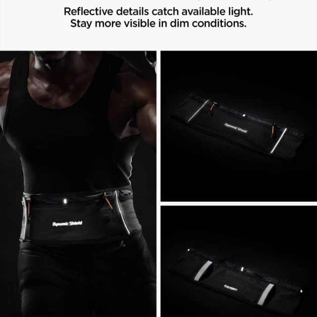 Сумка на пояс SPIGEN A712 Dynamic Shield Waist L Black (AMP11677)