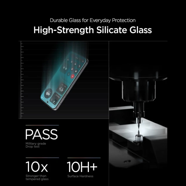 Захисне скло Spigen Glas.TR EZ Fit Pro AC HD для Nothing Phone 4A Pro Clear (2 pack) (AGL11681)