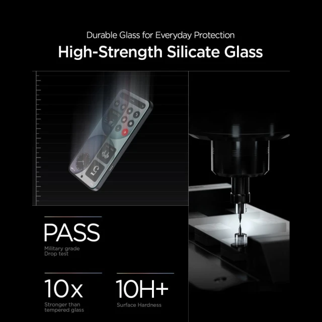 Захисне скло Spigen Glas.TR EZ Fit Pro AC HD для Nothing Phone 4A Clear (2 pack) (AGL11682)