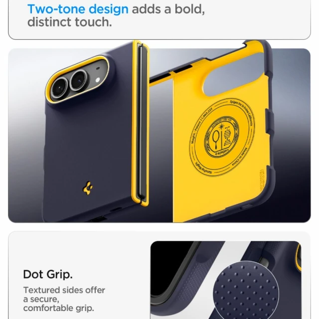 Чехол Spigen Nano Pop Hybrid Mag для iPhone Duo Navy (ACS11686)