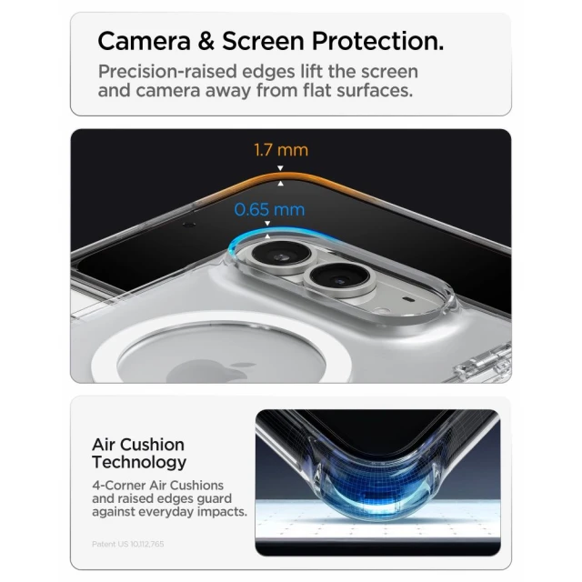 Чохол Spigen Ultra Hybrid Pro для iPhone Duo Clear (ACS11688)
