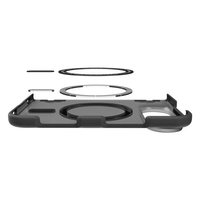 Чохол Spigen Ultra Hybrid Pro для iPhone Duo Frost Black (ACS11689)