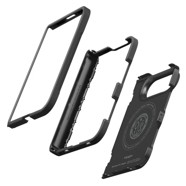 Чохол Spigen Slim Armor Pro S для iPhone Duo Black (ACS11780)