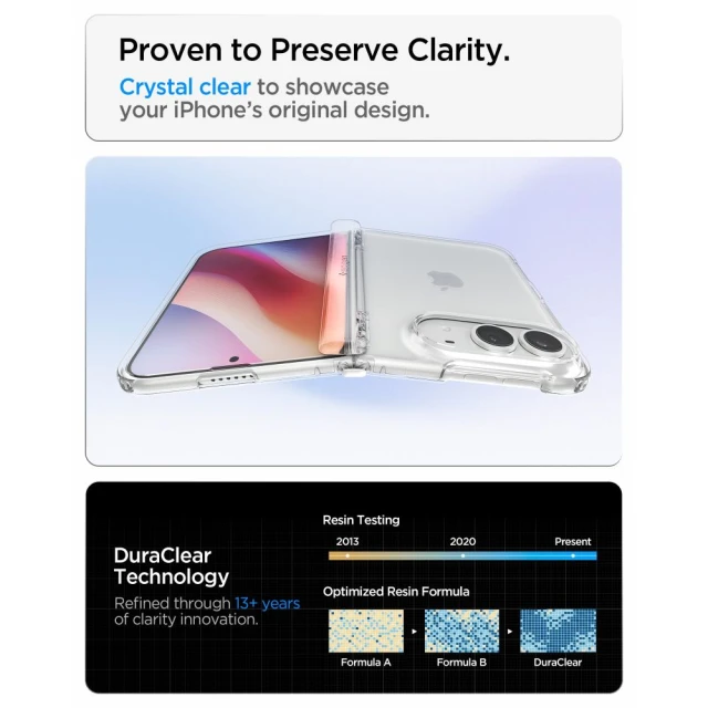 Чохол Spigen Ultra Hybrid Pro для iPhone Duo Crystal Clear (ACS11781)