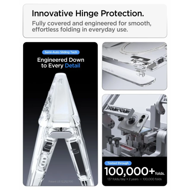 Чохол Spigen Ultra Hybrid Pro S Mag MagSafe для iPhone Duo Crystal Clear/White (8800337249118)
