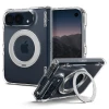 Чохол Spigen Ultra Hybrid Pro S Mag MagSafe для iPhone Duo Crystal Clear/White (8800337249118)
