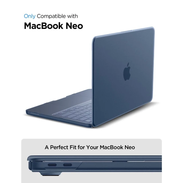 Чехол Spigen AirSkin для MacBook Neo 13 2026 Frost Indigo (ACS11814)