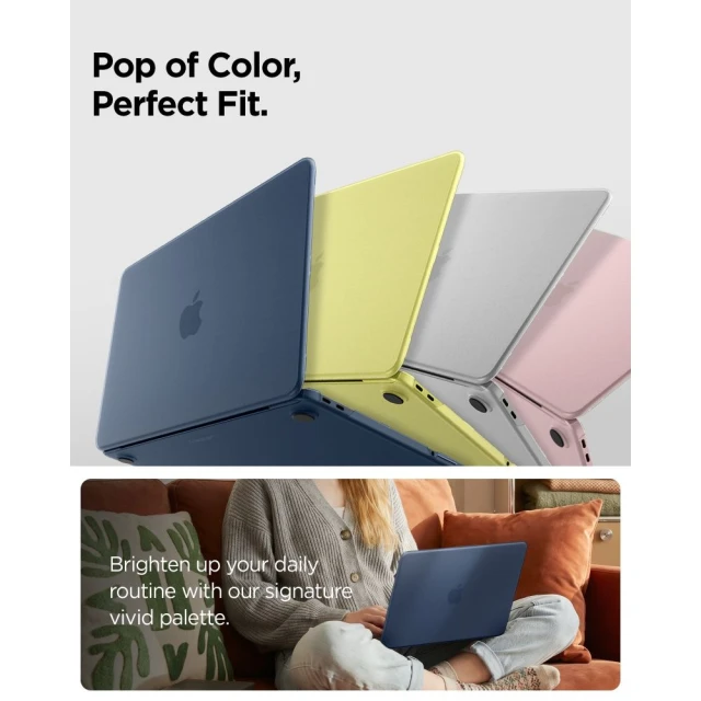 Чехол Spigen AirSkin для MacBook Neo 13 2026 Frost Indigo (ACS11814)