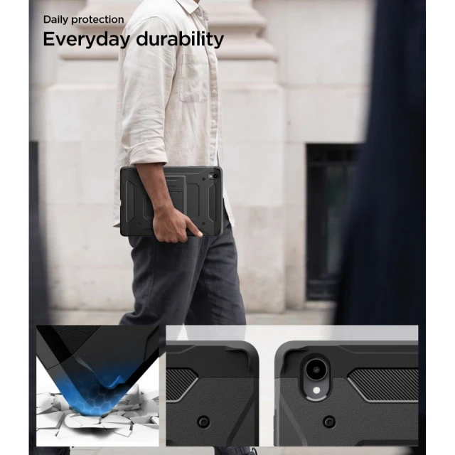 Чохол Spigen Tough Armor Pro для Samsung Galaxy Tab S12 Plus Black (ACS11827)