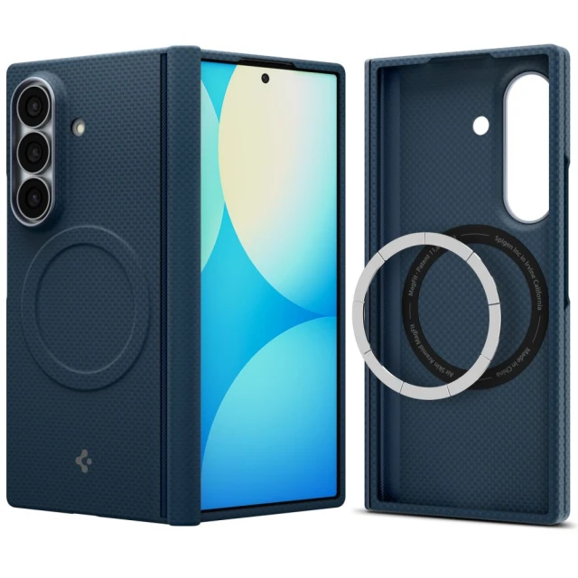 Чохол Spigen AirSkin Aramid для Samsung Galaxy Fold 8 Ultra Navy (ACS11852)
