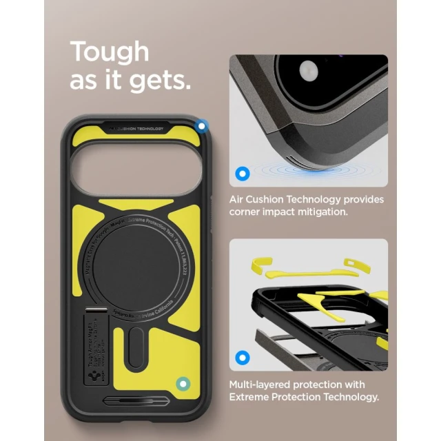 Чохол Spigen Tough Armor Mag для Google Pixel 11 Grey (ACS11855)