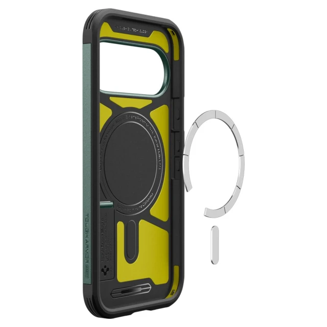 Чохол Spigen Tough Armor Mag для Google Pixel 11 Pro Green (ACS11859)