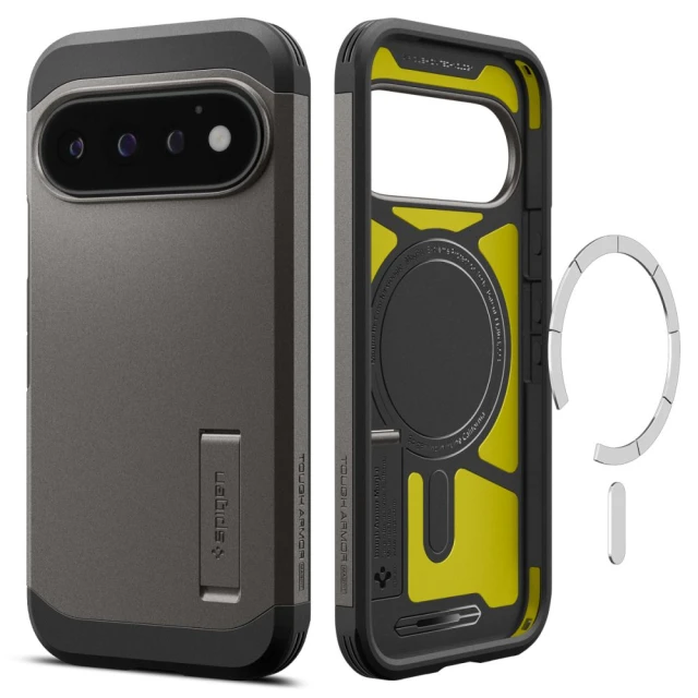 Чохол Spigen Tough Armor Mag для Google Pixel 11 Pro Grey (ACS11860)