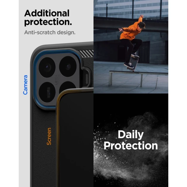Чехол Spigen Rugged Armor для Xiaomi 17T Pro Black (ACS11869)