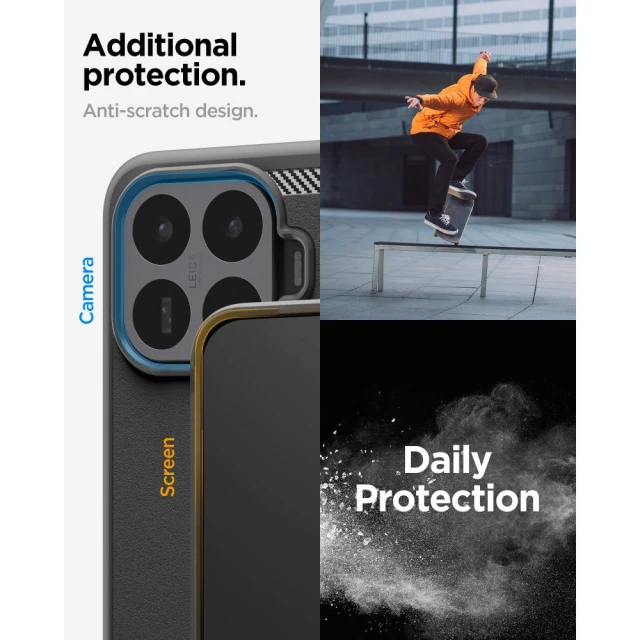Чохол Spigen Rugged Armor для Xiaomi 17T Black (ACS11870)