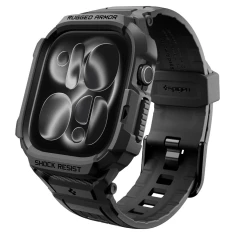 Чохол Spigen Rugged Armor Pro для Apple Watch Series 11/10 42 mm | Series 9/8/7 41 mm | 6/5/SE 40 mm | 3/2/1 38 mm Black (ACS11883)