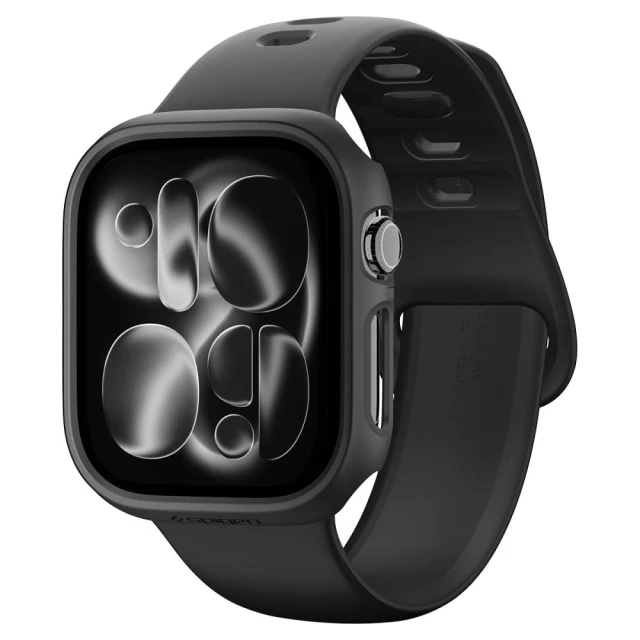Чохол Spigen Thin Fit для Apple Watch 46 mm Black (ACS11890)