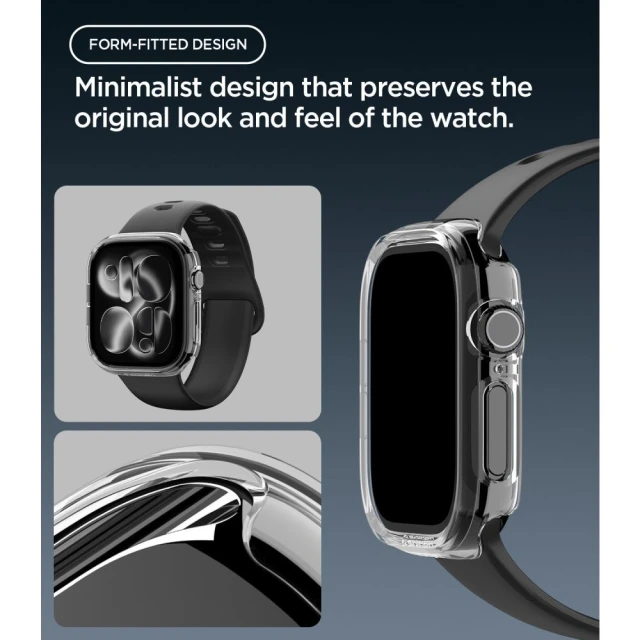 Чохол Spigen Thin Fit для Apple Watch 46 mm Clear (ACS11891)