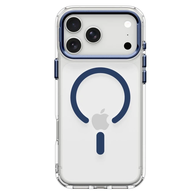 Чохол SPIGEN Ultra Hybrid Optik S для iPhone 18 Pro | 17 Pro Clear/Deep Blue (ACS11922)