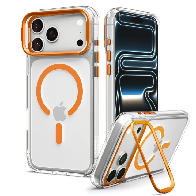 Чохол Spigen Ultra Hybrid Optik S для iPhone 18 Pro | 17 Pro Orange (ACS11923)