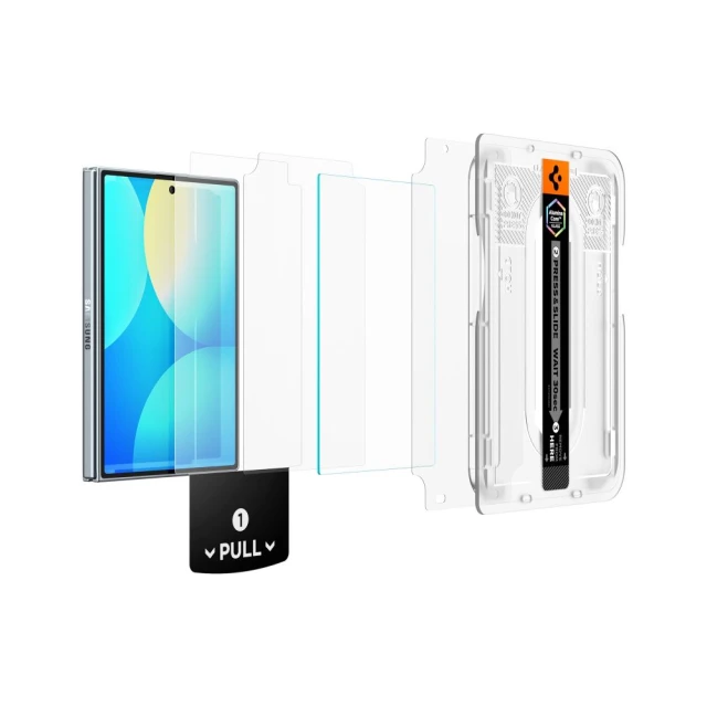 Захисне скло Spigen Glas.tR EZ Fit Pro AC для Samsung Galaxy Fold 8 Clear (2 pack) (AGL11943)