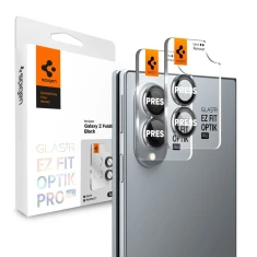 Захисне скло для камери Spigen Optik Pro Glas.TR EZ Fit AC для Samsung Galaxy Fold 8 Black (2 pack) (AGL11944)