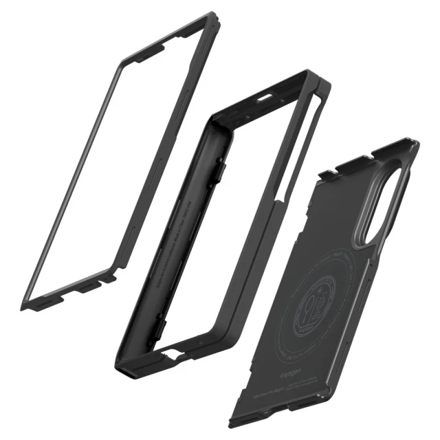 Чехол Spigen Slim Armor Pro для Samsung Galaxy Fold 8 Black (ACS11950)