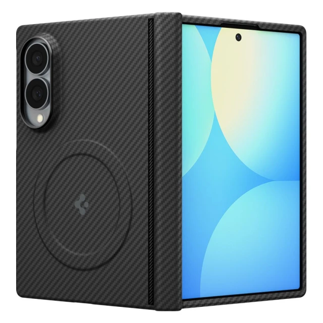 Чохол Spigen AirSkin Aramid для Samsung Galaxy Fold 8 Black (ACS11953)