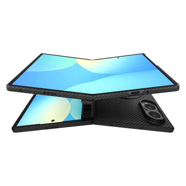 Чохол Spigen AirSkin Aramid для Samsung Galaxy Fold 8 Black (ACS11953)
