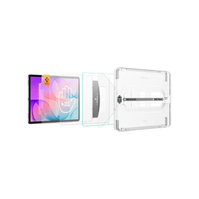 Захисне скло Spigen Glas.tR EZ Fit Pro для Samsung Galaxy Tab S12 Plus Clear (8800337250824)